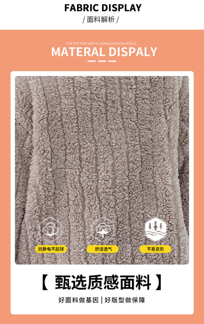 Boys and Girls Pajamas Cotton Velvet Home Clothes Autumn and Winter Children's Winter Pajamas Western Style Thickened Pajamas