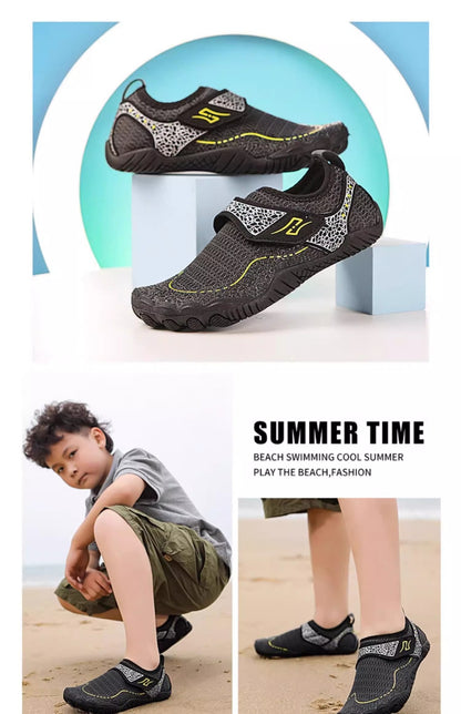New beach shoes men's and women's anti-sand quick-drying sea-catching reef shoes seaside can be launched wading water-tracing non-slip fishing shoes