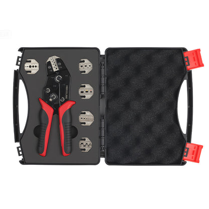 Sn Tube-Type Spring-Loaded Electrical Crimping Pliers for Quick Bare Terminal Connections, Multifunctional Crimping and Cold Pressing