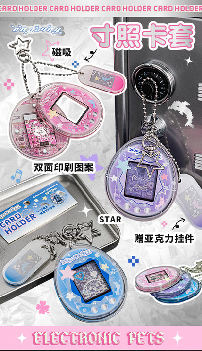 OOPSDAY Rest Day Tamagotchi Inch Photo Card Set American Vintage Hanging Star Chaser Mini Card Set