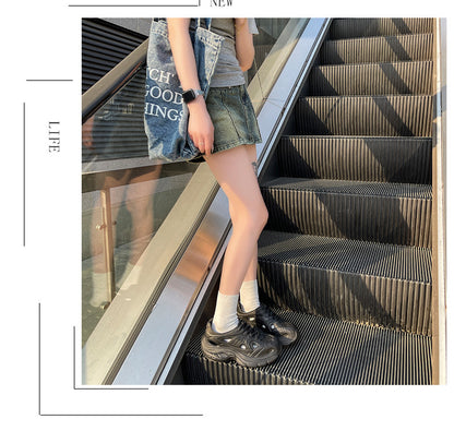 New Style Eva Thickened 5cm Height-Increasing Soft Sole Comfortable Versatile Dad Shoes Outdoor Closed-Toe Sandals for Couples