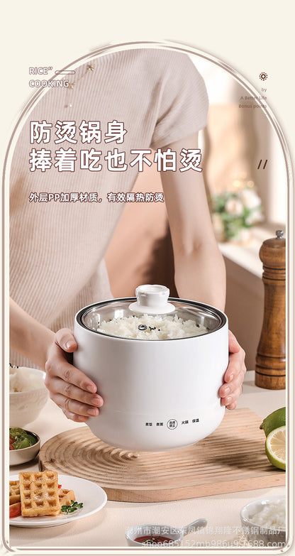 Mini Electric Rice Cooker Small Intelligent Multi-functional Household Dormitory Electric Non-stick Cooker Electric Rice Cooker Small Electric Cooker
