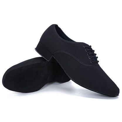 Oxford Cloth Latin Dance Shoes Men's Square Dance Shoes Adult Modern Dance Shoes Soft Bottom Social Dance Shoes Dance Shoes 2025