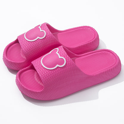 Stepping on excrement feeling sandals and slippers women's summer new home non-slip bathroom home men's eva cool tray factory wholesale cross-border