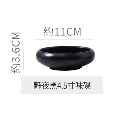 Retro Japanese Style Ceramic Bowl Creative Personality Household Rice Bowl Restaurant Special Snack Bowl Dessert Salad Bowl