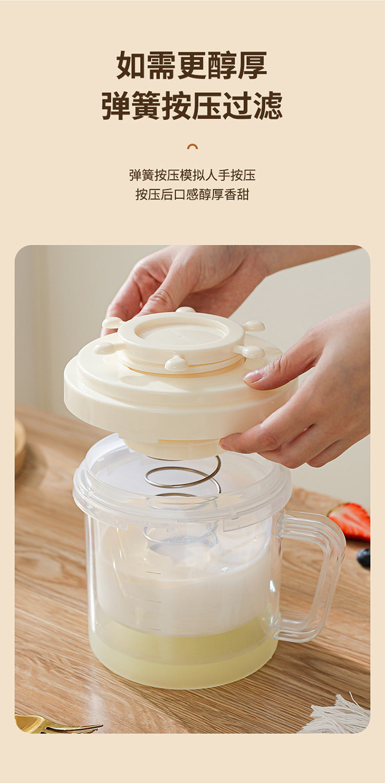 Greek yogurt filter self-refrigeration dry choking whey separator filter gauze yogurt bowl filter