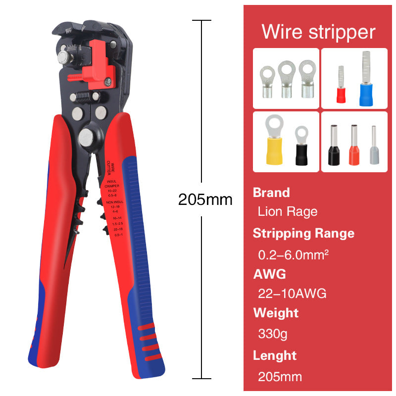 Wholesale Multifunctional Wire Stripping Pliers, Cable Stripping Pliers, Electrician Pliers, Manual Wire Stripping Pliers, High Carbon Steel