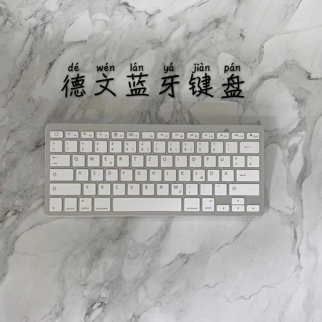 X5 Bluetooth Keyboard Spain Germany Korea Portugal Arabia Cangjiewen Universal Wireless Keyboard