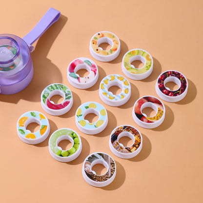 Cross-Border Popular Drinking Water Artifact 0 Sugar 0 Calorie Extract Fruity Flavor Ring Cup with Hand Rope Portable Outdoor Sports Water Cup