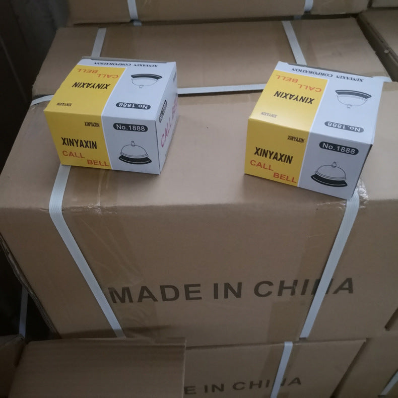 Food Delivery Bell, Restaurant Kitchen Meal Bell, Call for Service, Bar Counter Answering Bell, Food Delivery Bell, Serving Bell, Bell Ring
