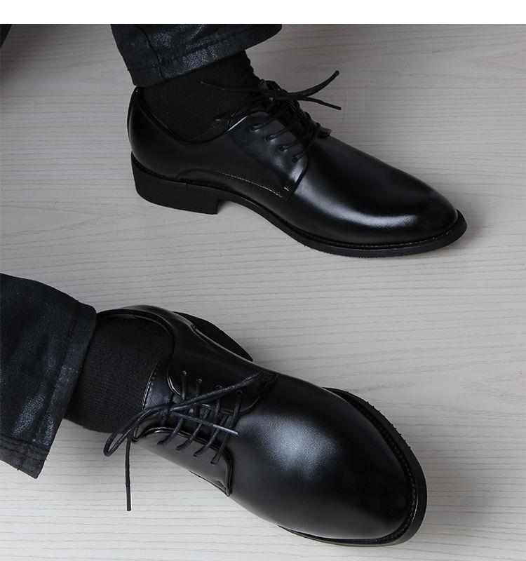 Ba Totem Summer Men's Shoes Genuine Leather Hollow Breathable Leather Shoes Men's Shoes Men's Korean Fashionable Business Dress Shoes Men's