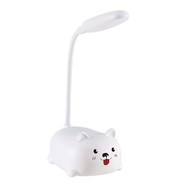 Factory direct creative cute girl heart mini small table lamp led bedroom bedroom bedside eye protection night light