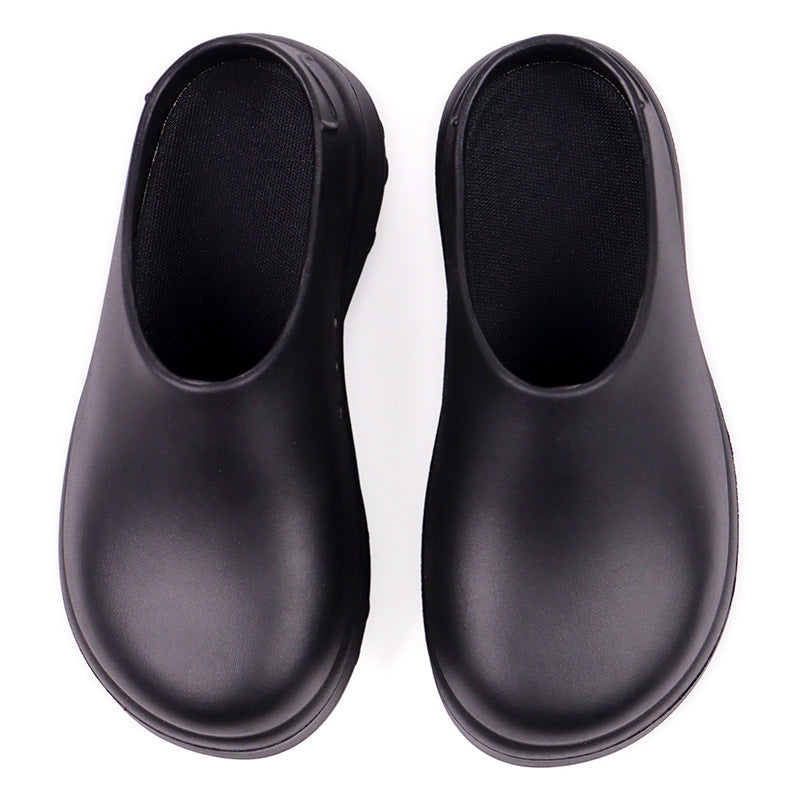 Foreign Trade Cross-Border Chef Shoes, Outdoor Casual Shoes, Comfortable Platform Sole, Wear-Resistant, Non-Slip, Thick-Soled Slippers for Men and Women, Eva
