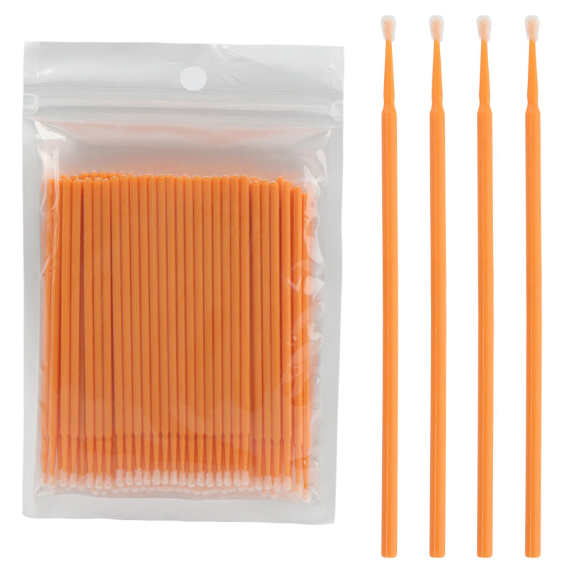Wholesale New Macaron Color Removal Cotton Swab Grafting Eyelash Cleaning Cotton Stick Eyelash Multifunctional Nano Micro Coater