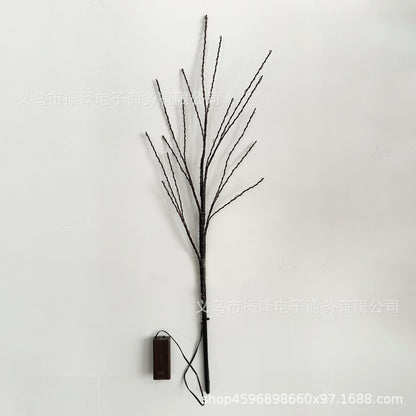 New 50LED branch modeling lamp simulation birch home party atmosphere decoration landscape luminous tree lamp