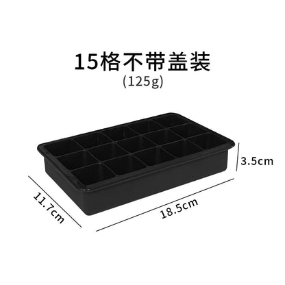 15 even square ice cube ice cube film with food grade silicone ice cube easy demoulding ice box for summer drinks