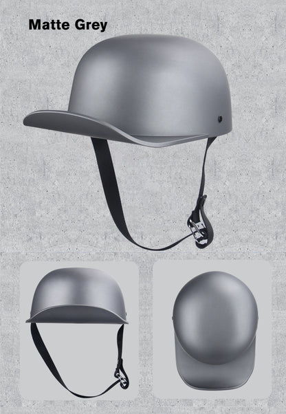 Source Factory Electric Vehicle Helmet Men's Motorcycle Helmet Summer Women's Electric Scooter Safety Helmet Riding Baseball Cap