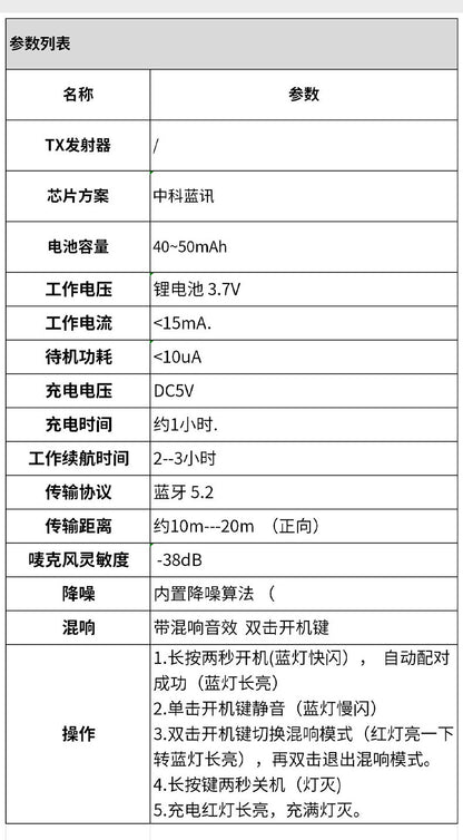 The new adsorption type one drag two wireless collar clip microphone round live mobile phone photography magnetic collar clip radio microphone