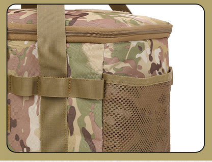 in stock Niuniu Outdoor Camping Storage Bag Large Capacity Camouflage Handbag Tear Resistant Material Tactical Bag Wholesale
