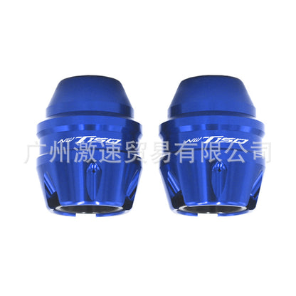 Suitable for Wuyang Honda Nwt150 Modified Accessories Exhaust Anti-Fall Stick Front Wheel Front Fork Cup Protection Anti-Fall Ball