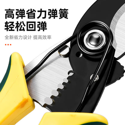 Wire Stripping Pliers, Electrician's Special Tools, Multi-Functional Pliers, Wire Cutting and Stripping Artifact, Universal Wire and Cable Scissors