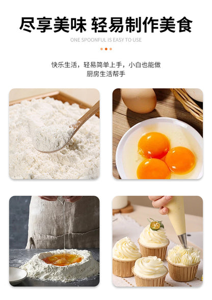 Factory supply in stock noodle stick flour mixer 430 stainless steel coil egg beater dough mixer