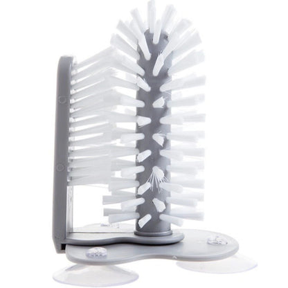 Cup Brush, Cup Washing Brush, Suction Cup Brush, Multifunctional Milk Tea Shop Suction Wall Rotating Decontamination Cleaning Glass Cup Brush