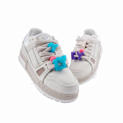 Putian came to the physical store quality l Trainer small fat ding v thick bottom bread shoes l lovers shoes
