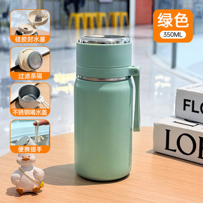 Stainless Steel Mini Thermos Cup Wholesale High-Value Vacuum Bullet-Shaped Portable Pocket Thermos Water Bottle Custom-Made