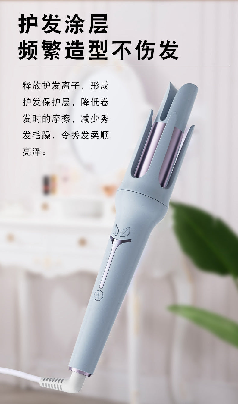 Foreign trade cross-border 32m full-automatic curling iron negative ion does not hurt hair groove electric curling iron perm female big wave