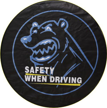 Source factory car tire protective cover tire cover spare tire cover protective cover thickened tire cover all black tire cover