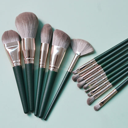 Cangzhou Little Purple Potato Makeup Brush Set Loose Powder Brush Eyeshadow Brush Foundation Brush Portable Beauty Brush Makeup Tools