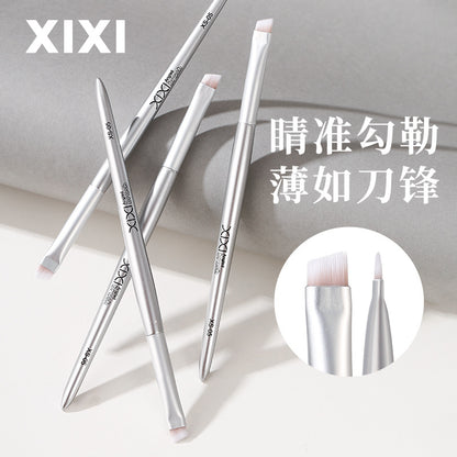Xixi light feather round dizziness dye brush concealer brush does not eat powder does not card line concealer eyeliner lip brush foundation brush makeup
