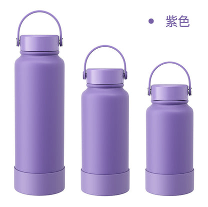 Space Kettle Thermos Cup with Large Capacity, Customizable Pattern and Logo, Stainless Steel Sports Portable Water Bottle Wholesale