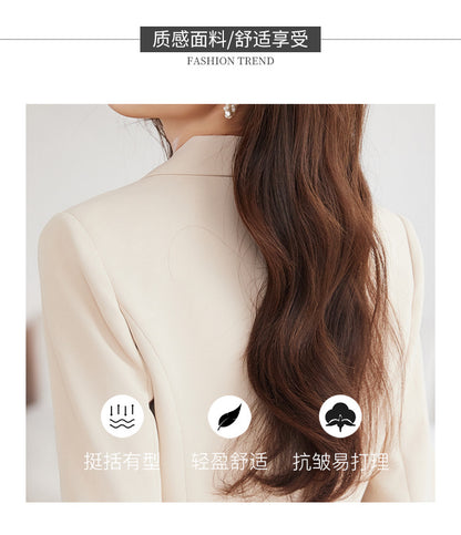 French Hepburn Style Small Black Dress High Sense High Cold Royal Sister Fried Street Small Fragrance Style Pleated Professional Suit dress Summer