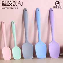 Silicone Soup Spoon Food Grade Long Handle Household Large Soup Spoon High Temperature Resistant Mini Porridge Spoon Frying Spoon Non-stick Cooking Pan Spoon
