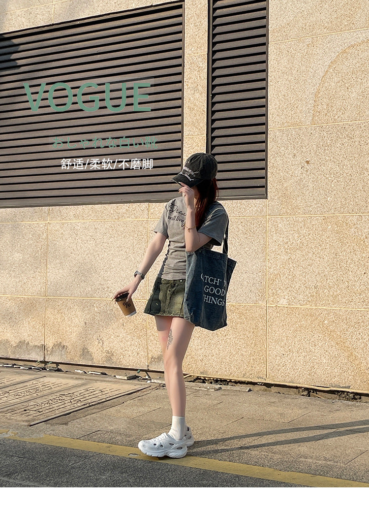 New Style Eva Thickened 5cm Height-Increasing Soft Sole Comfortable Versatile Dad Shoes Outdoor Closed-Toe Sandals for Couples