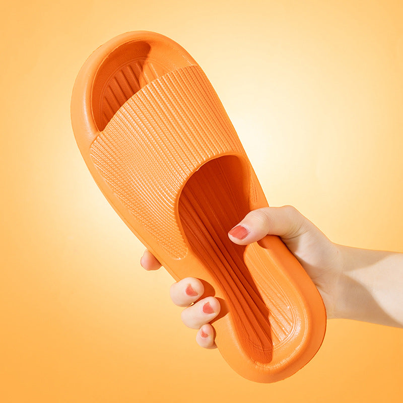 Eva Slippers Women's Summer New Style Wearing Indoor Home Bathing and Shit Feeling Sandals and Slippers Women's Summer Household