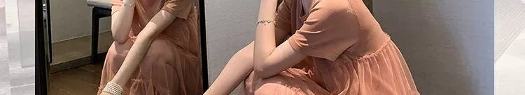 Pregnant Women Summer Dress dress 2023 New Summer Skirt Going Out Fashion Trendy Mom Internet Celebrant suit Pregnant Women's Skirt Summer
