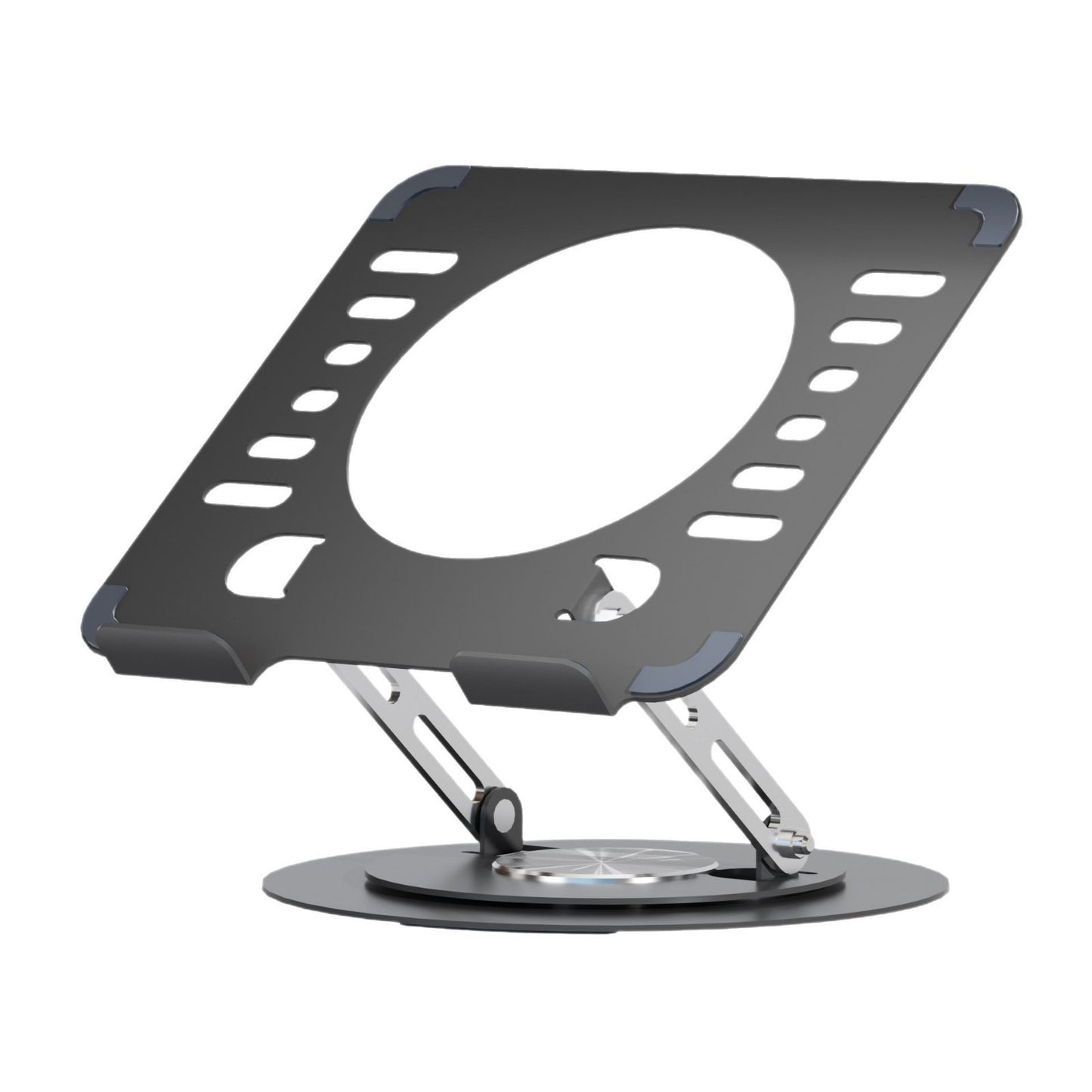 Laptop Stand 360-degree Rotating Adjustable Lifting Bracket Portable Storage Office Tablet Support