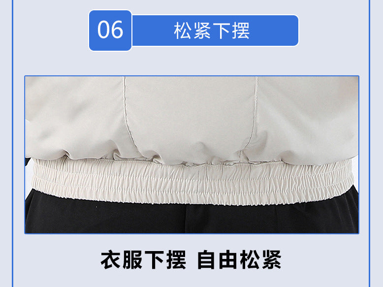 Cross-border New Smart Air-conditioning Clothing Jacket Clothes with Fan Outdoor Work Uniform Labor Protection Duty Fan Clothing