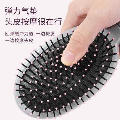 Comb Women's Household Portable Straight Hair Comb Airbag Comb Men's Curly Hair Massage Meridian Fluffy Hollow Cleaning