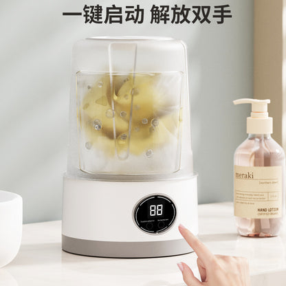 Small Mini Washing Machine Household Fully Automatic Small Washing Machine Washing Socks Mask Desktop Rechargeable Washing Machine