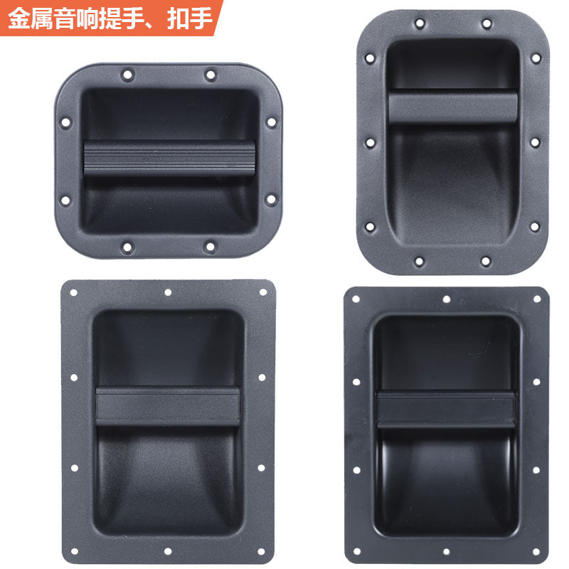 Stage Speaker Iron Handle Audio Metal Handle DIY Accessories Iron Handle Handle Large Box Side Metal Buckle