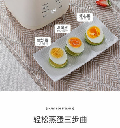 Mini Smart Egg Boiler Multi-use Household Egg Steamer Breakfast Machine Small Reservable Egg Boiling Artifact Cross-border Exclusive
