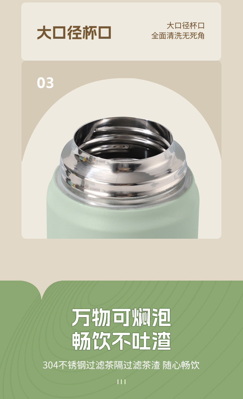 Stainless Steel Mini Thermos Cup Wholesale High-Value Vacuum Bullet-Shaped Portable Pocket Thermos Water Bottle Custom-Made