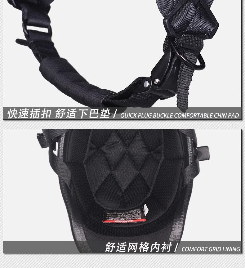 New National Standard 3C Retro Flip-Up Helmet for Women, Motorcycle Half-Helmet for Men, Electric Scooter Helmet, Cruiser Helmet for Riding