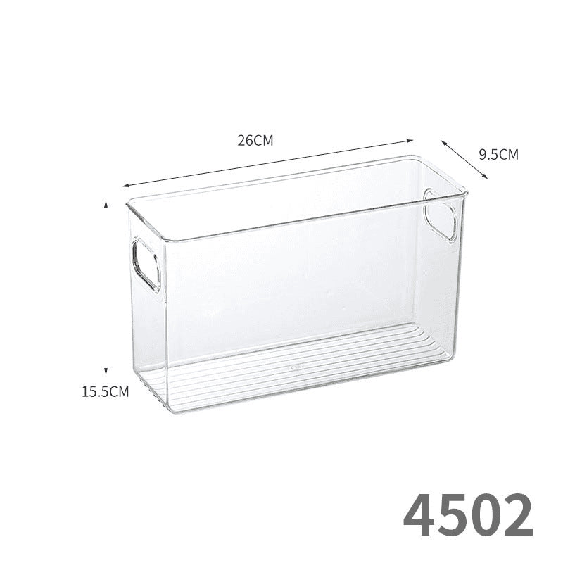 Desktop Storage Box Dormitory Cosmetics Transparent Basket Acrylic Drawer Mask Organizer Box Snack Sundry Storage Rack