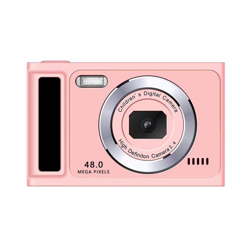 Explosions student campus camera CCD entry-level portable small high-definition digital card machine double camera can take selfies