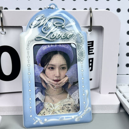 Supply Original Card Sleeve Small Card PVC Earth Flavor Star-chasing Aidou Campus Card Storage Card Bag Display Pendant Protective Cover